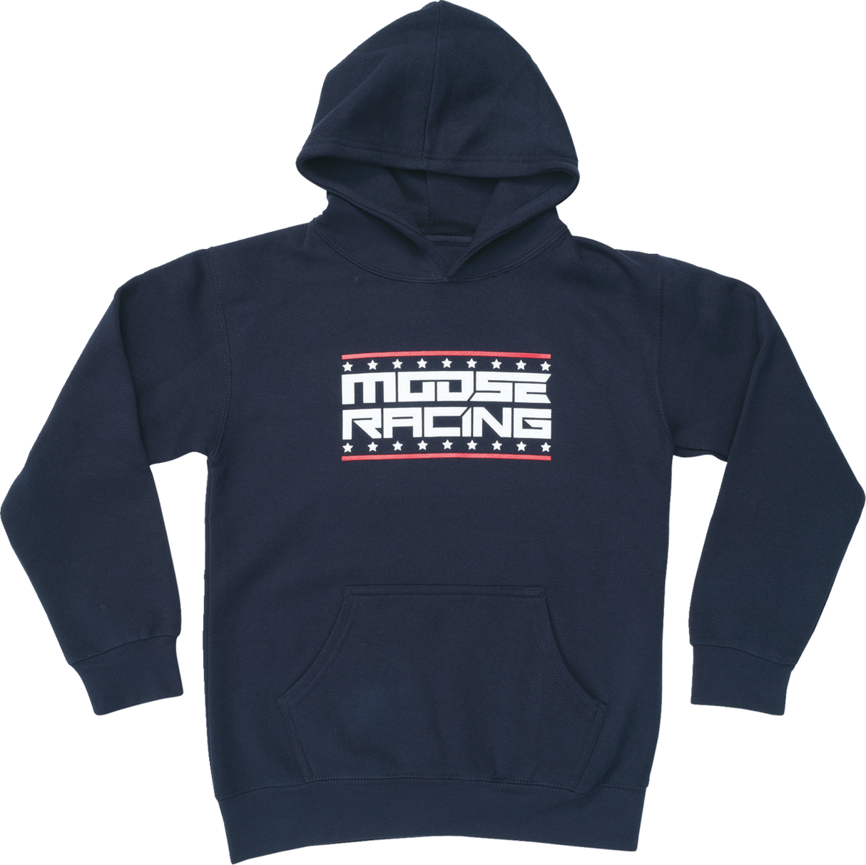 MOOSE RACING Youth All-American Hoodie - Navy - Large 3052-0700