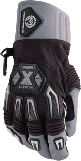 MOOSE RACING Expedition™ Gloves - Black/Gray - Large 3330-7923