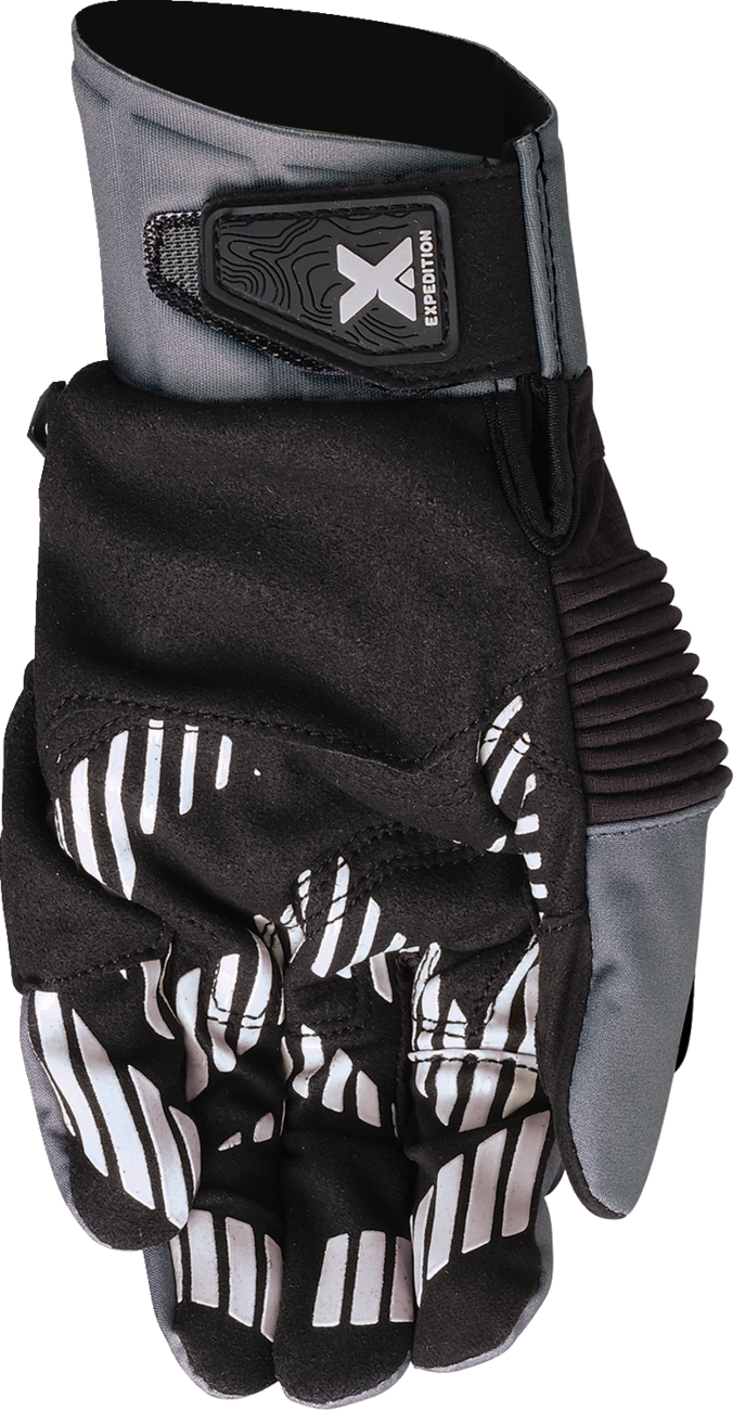 MOOSE RACING Expedition™ Gloves - Black/Gray - Medium 3330-7922
