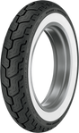 DUNLOP Tire - D402 - Rear - MU85B16 - Wide Whitewall - 77H 45006074 - Cycle City Outdoors