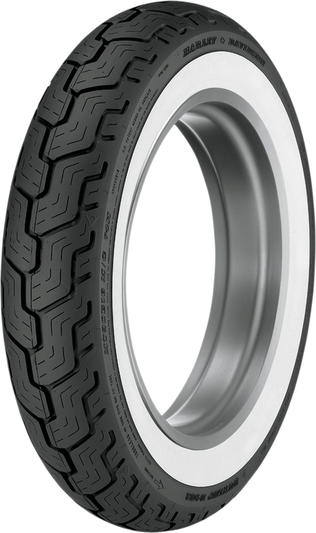DUNLOP Tire - D402 - Rear - MT90-16 - Wide Whitewall - 74H 45006807 - Cycle City Outdoors