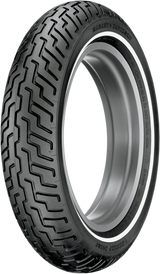 DUNLOP Tire - D402 - Front - MT90-16 - Narrow Whitewall - 72H 45006655 - Cycle City Outdoors
