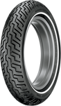 DUNLOP Tire - D402 - Front - MT90-16 - Narrow Whitewall - 72H 45006655 - Cycle City Outdoors