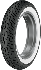 DUNLOP Tire - D402 - Front - MT90-16 - Wide Whitewall - 72H 45006380 - Cycle City Outdoors