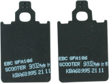 EBC SFA Series Organic Base Brake Pads - SFA186 (Vespa PX 125 / Genuine Stella 2005–2011)