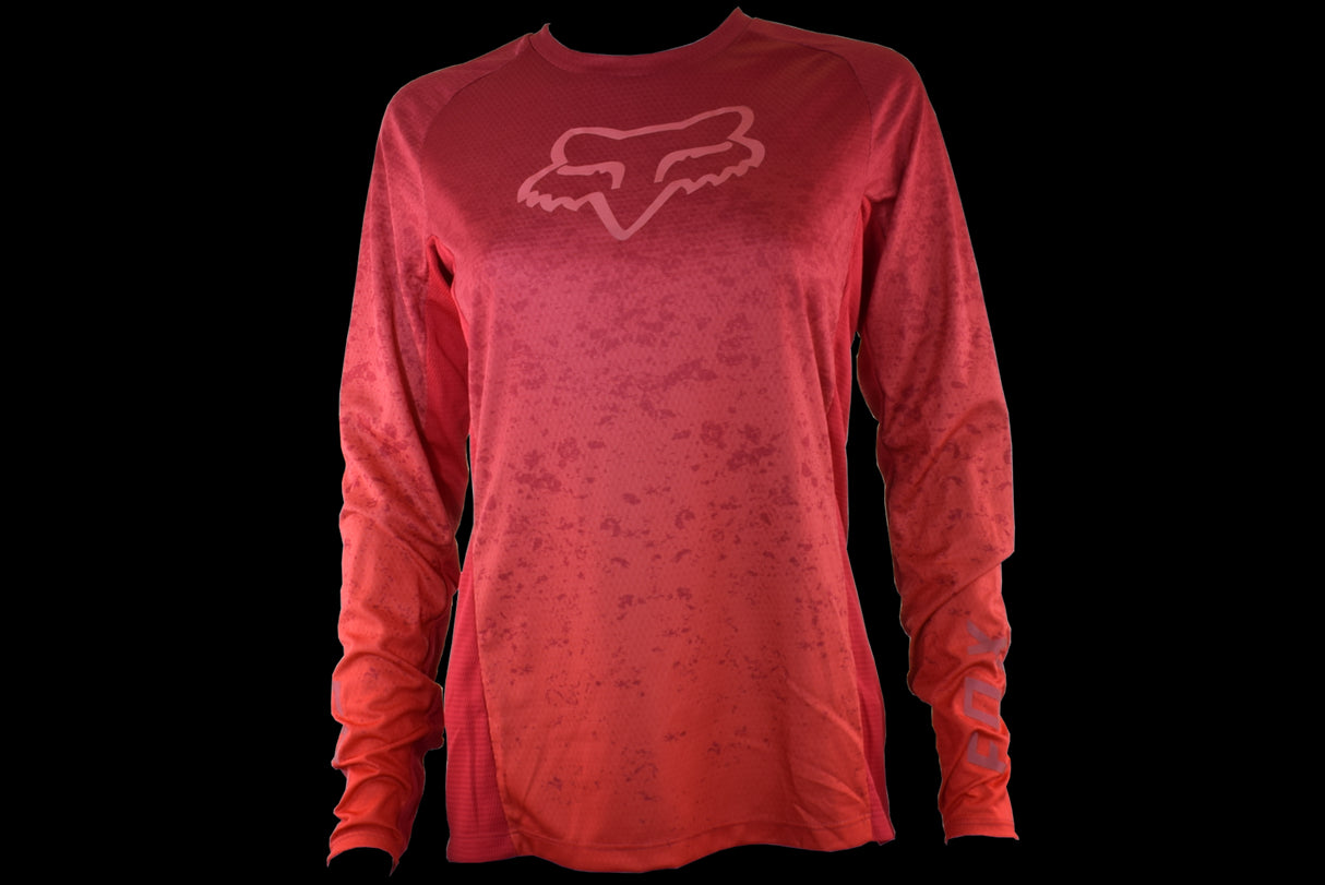 Fox Racing - Womens Defend Ls Jersey Lunar - Bry Pnch - S
