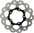 GALFER Wave? Brake Rotor - Rear - Black Carrier DF822FLW - Cycle City Outdoors