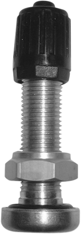 K&L SUPPLY Valve Stem - Straight - Short - Silver 32-5413