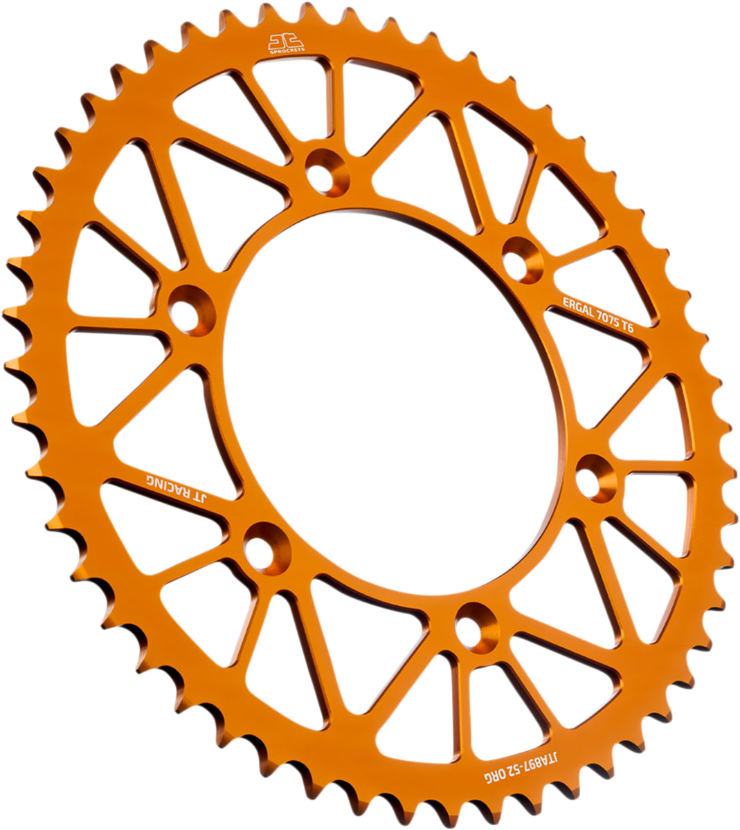 JT SPROCKETS JTA897.52ORG Rear Sprocket - Orange - 52-Tooth | Adventure/Off-Road