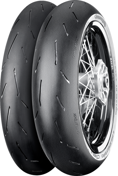 CONTINENTAL Tire - ContiAttack SM 2 - Rear - 150/60R17 - 66H 02447760000
