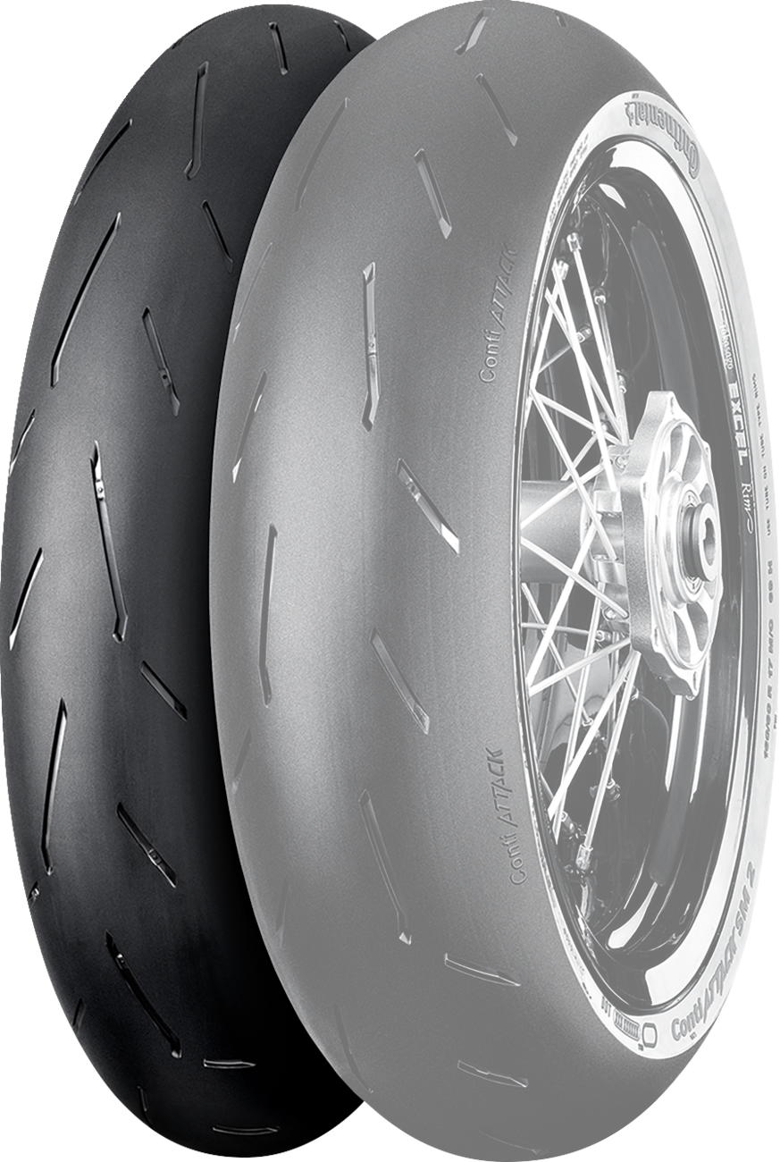 CONTINENTAL Tire - ContiAttack SM 2 - Front - 110/70R17 - 54H 02447730000