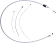 DRAG SPECIALTIES Quick Connect Clutch Cable - Upper - Stainless Steel 5323802HE