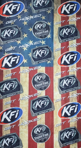 KFI PRODUCTS Face Mask with KFI Logos - Color FM-CLR