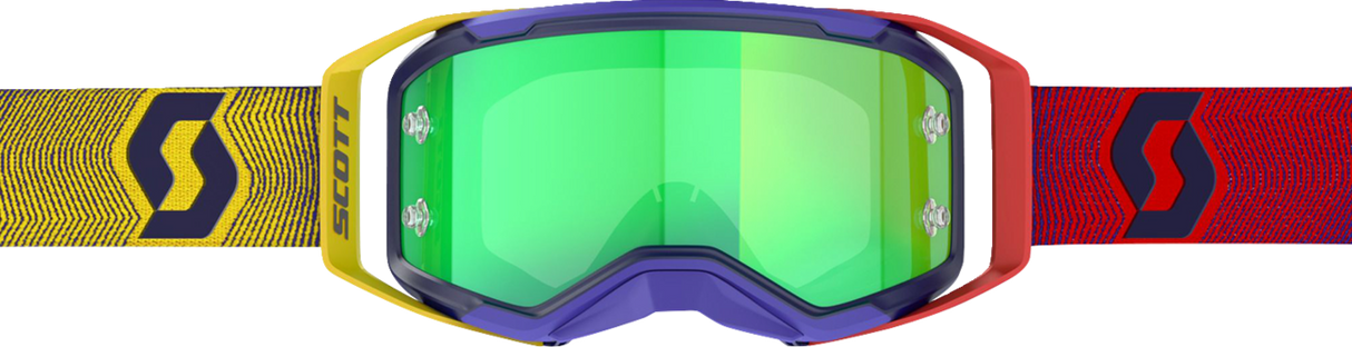SCOTT Prospect 2.0 Goggle - Red/Yellow - Green Chrome 421471-1648279