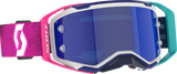 SCOTT Prospect 2.0 AMP Goggle - Stealth Blue/Radiant Pink - Blue Chrome 421478-7906349