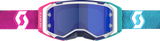 SCOTT Prospect 2.0 AMP Goggle - Stealth Blue/Radiant Pink - Blue Chrome 421478-7906349