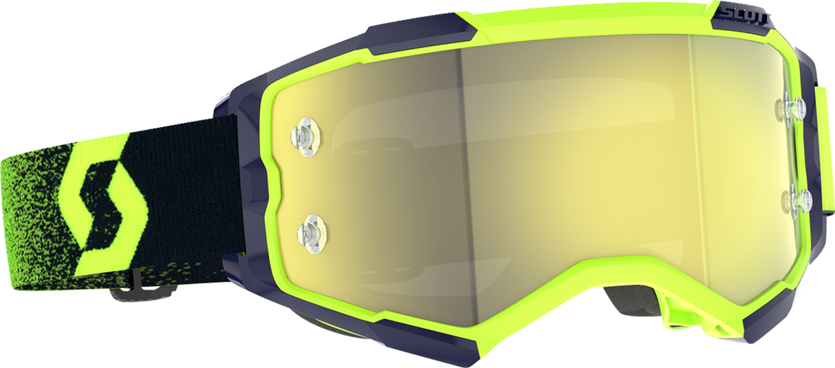 SCOTT Fury Goggle - Neon Green/Neon Yellow - Yellow Chrome 272828-5727289