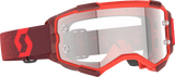 SCOTT Fury Goggle - Red - Clear 274514-0004113