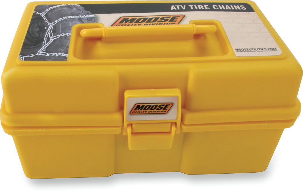 MOOSE UTILITY Tire Chains - 11 V-Bar - 17" W x 66" L - Pair 11VO