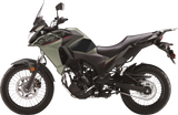 STOMPGRIP 55-10-0028-1B Tank Grips - Volcano - Black - Kawasaki - Versys '17-'25 | Street