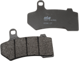 SBS Organic Base Rear Brake Pads - 854H.CT (Harley-Davidson FLSTC Heritage Softail Classic / FLSTF Fat Boy / FLSTN Softail 2008–2017)