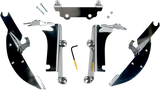 MEMPHIS SHADES Batwing Trigger Lock Mounting Kit - VN 1500 - Polished MEK1923