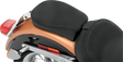 DRAG SPECIALTIES Wide Pillion Seat - Smooth - FXD '06-'17 0803-0353 - Cycle City Outdoors