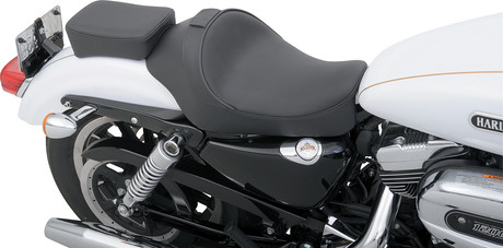 DRAG SPECIALTIES Rear Solo Seat - Narrow - Smooth - XL '04-'22 0804-0393 - Cycle City Outdoors