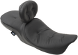 DRAG SPECIALTIES EZ Glide II Backrest - Large - Vinyl - Pillow 0822-0189 - Cycle City Outdoors