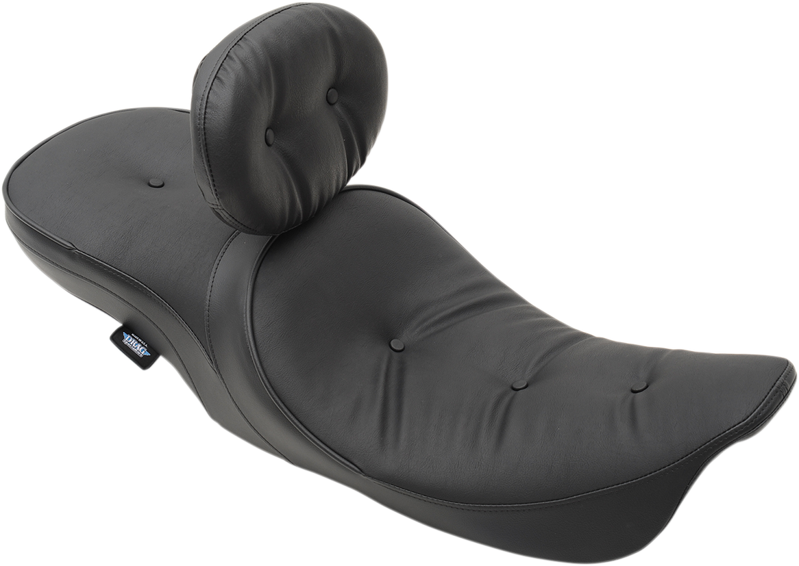 DRAG SPECIALTIES EZ Glide II Backrest - Large - Vinyl - Pillow 0822-0189 - Cycle City Outdoors