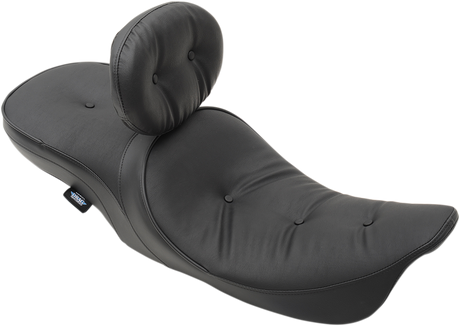DRAG SPECIALTIES EZ Glide II Backrest - Large - Vinyl - Pillow 0822-0189 - Cycle City Outdoors