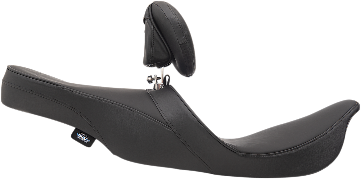DRAG SPECIALTIES EZ Glide II Backrest - Large - Solar Reflective Leather - Smooth 0822-0154 - Cycle City Outdoors