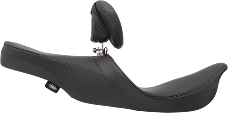 DRAG SPECIALTIES EZ Glide II Backrest - Large - Solar Reflective Leather - Smooth 0822-0154 - Cycle City Outdoors