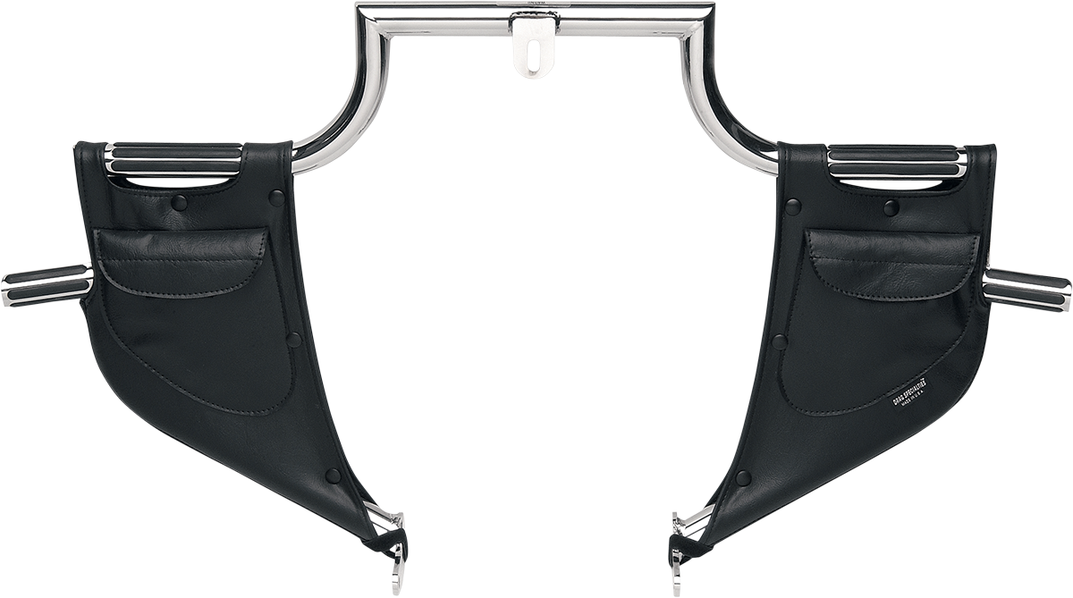 DRAG SPECIALTIES Plain Lower - Black - VTX1300 3550-0039