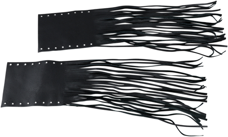 DRAG SPECIALTIES Grip Covers - Fringe - Rubber Grip DS243060 - Cycle City Outdoors