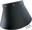 DRAG SPECIALTIES Mud Flap - Plain - 10-1/2" W x 8" H DS393701 - Cycle City Outdoors