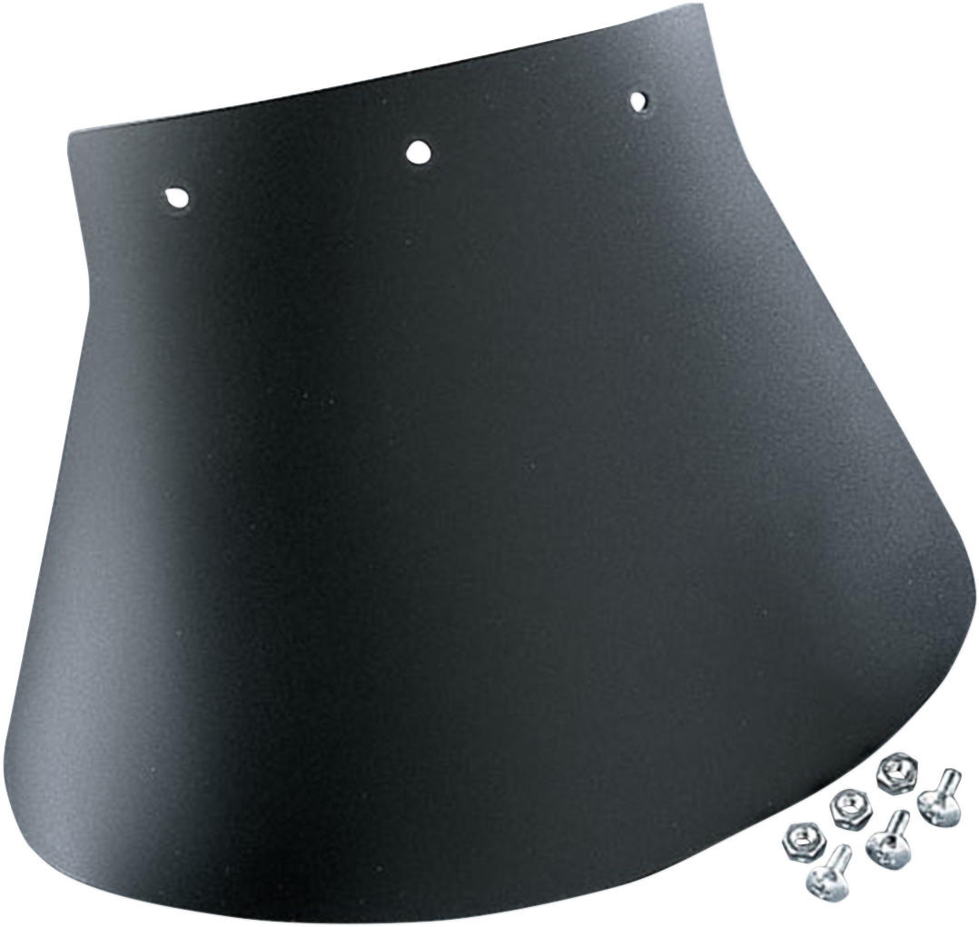 DRAG SPECIALTIES Mud Flap - Plain - 10-1/2" W x 8" H DS393701 - Cycle City Outdoors