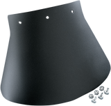 DRAG SPECIALTIES Mud Flap - Plain - 10-1/2" W x 8" H DS393701 - Cycle City Outdoors