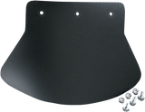 DRAG SPECIALTIES Mud Flap - Plain - 9-1/2" W x 6-1/2" H DS393702 - Cycle City Outdoors