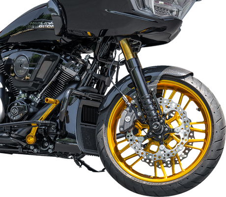 ARLEN NESS Front Fender - Cafe - 19" - Black 210-017