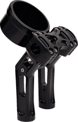 ARLEN NESS Method? Speedometer Mount - 4" - Black 520-057