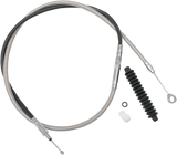 DRAG SPECIALTIES High-Efficiency Braided Stainless Steel Clutch Cable 5322405HE