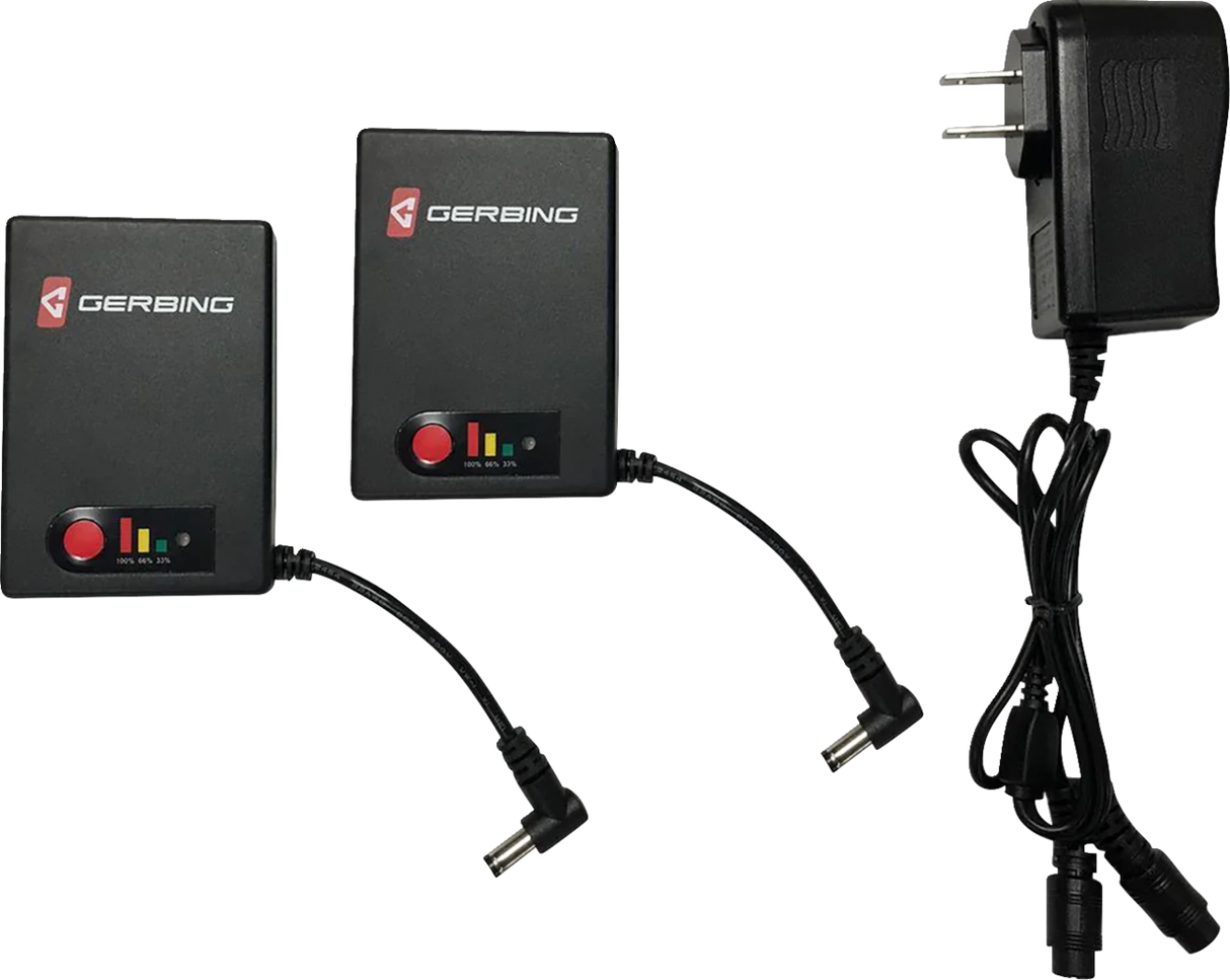 GERBING HEATED CLOTHING Battery/Charger Kit - 12 V G1219UBAT85900100002