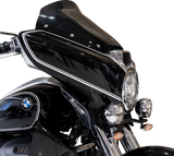KLOCK WERKS Flare* Windshield - 14-1/2" - Dark Smoke - BMW KWW-06-0608-DS