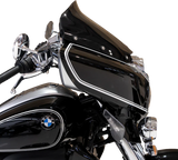 KLOCK WERKS Flare* Windshield - 14-1/2" - Dark Smoke - BMW KWW-06-0608-DS