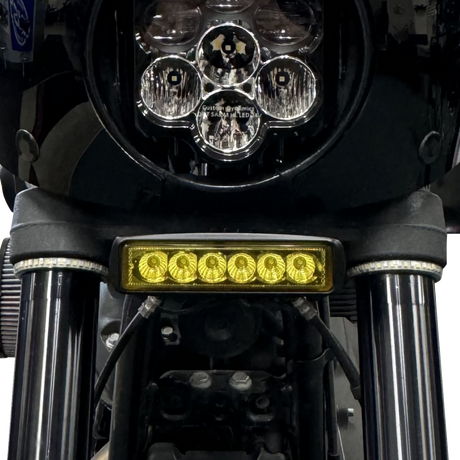CUSTOM DYNAMICS Mount - Light Bar - Textured Satin Black - FXLRS LB-HP-LRS