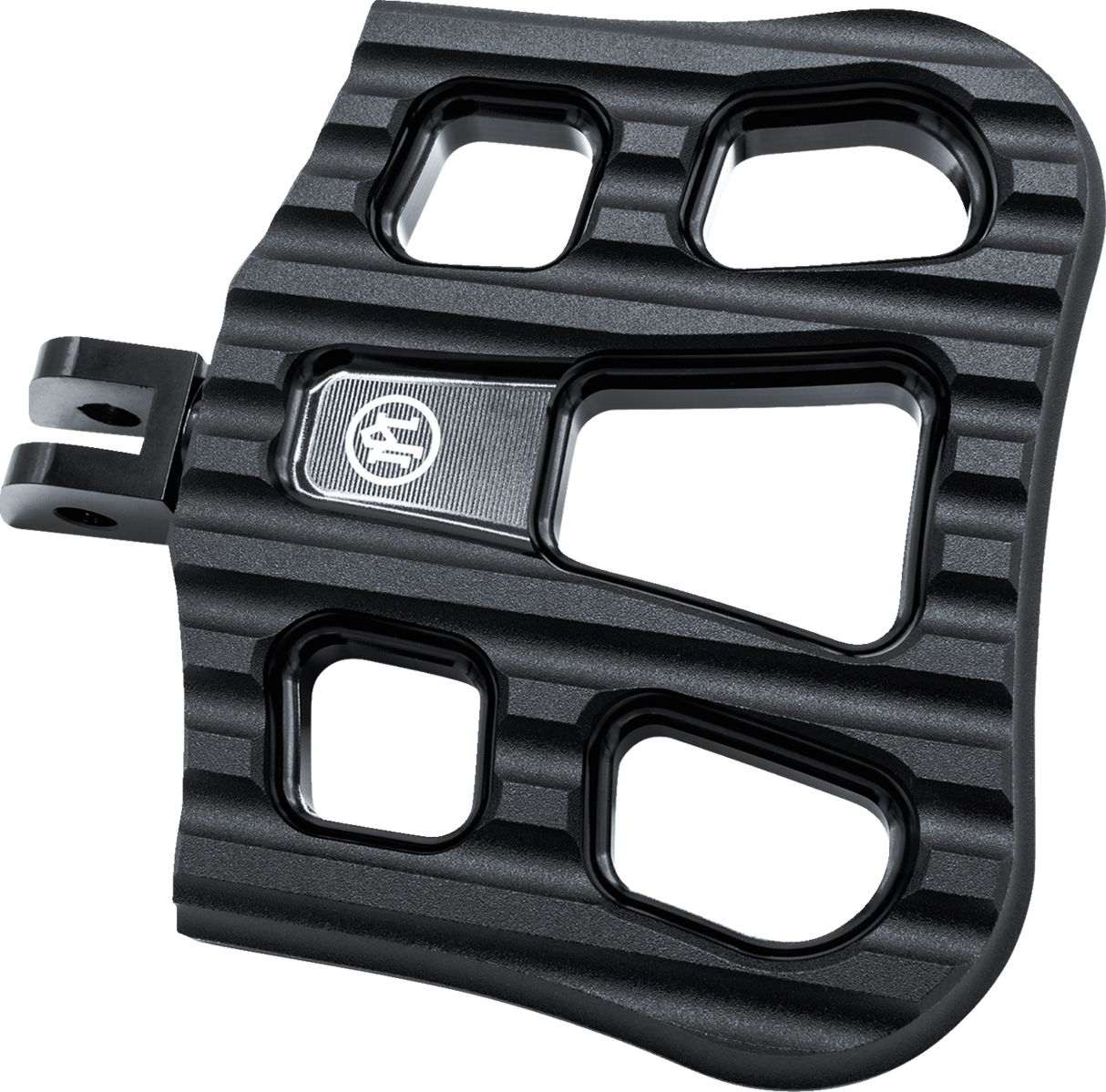 PERFORMANCE MACHINE (PM) Drifter Floorboards - Passenger - Black Ops - FL 0036-1027-SMB