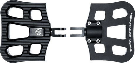 PERFORMANCE MACHINE (PM) Drifter Floorboards - Passenger - Black Ops - FL 0036-1027-SMB