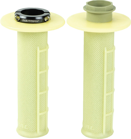 RENTHAL MX R-Works Lock-On Grips - Aramid - Half Waffle G237