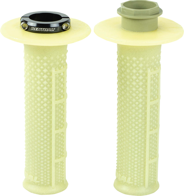 RENTHAL MX R-Works Lock-On Grips - Aramid - Taper Half Waffle G240